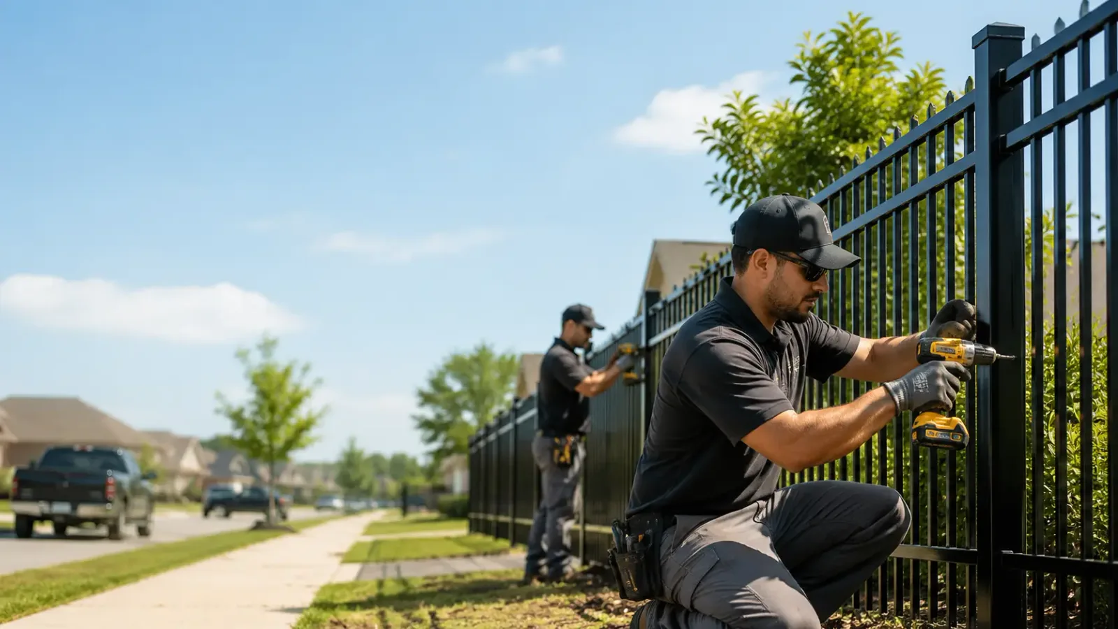 Metal Fence Installation in Alexis, NC